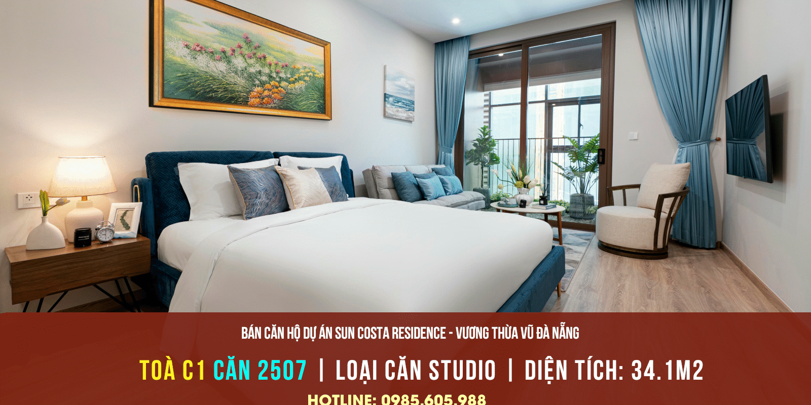 Thông tin bán căn hộ Studio C12507 dự án Sun Costa Residences ( Sun Vương Thừa Vũ ) Đà Nẵng 2025 Thông tin bán căn hộ Studio C12507 dự án Sun Costa Residences ( Sun Vương Thừa Vũ ) Đà Nẵng 2025