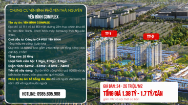 Chung cư Yên Bình Complex 2026 Chung cư Yên Bình Complex 2026