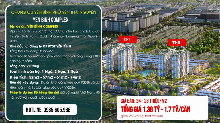 Chung cư Yên Bình Complex 2026