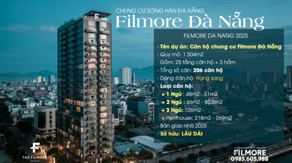 Thông tin chi tiết dự án căn hộ chung cư Filmore Đà nẵng 2025
