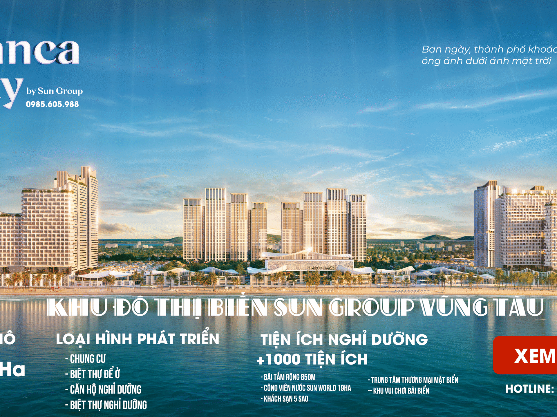 Blanca City Vũng Tàu - Khu đô thị biển cao cấp Sun Group tại Vũng Tầu