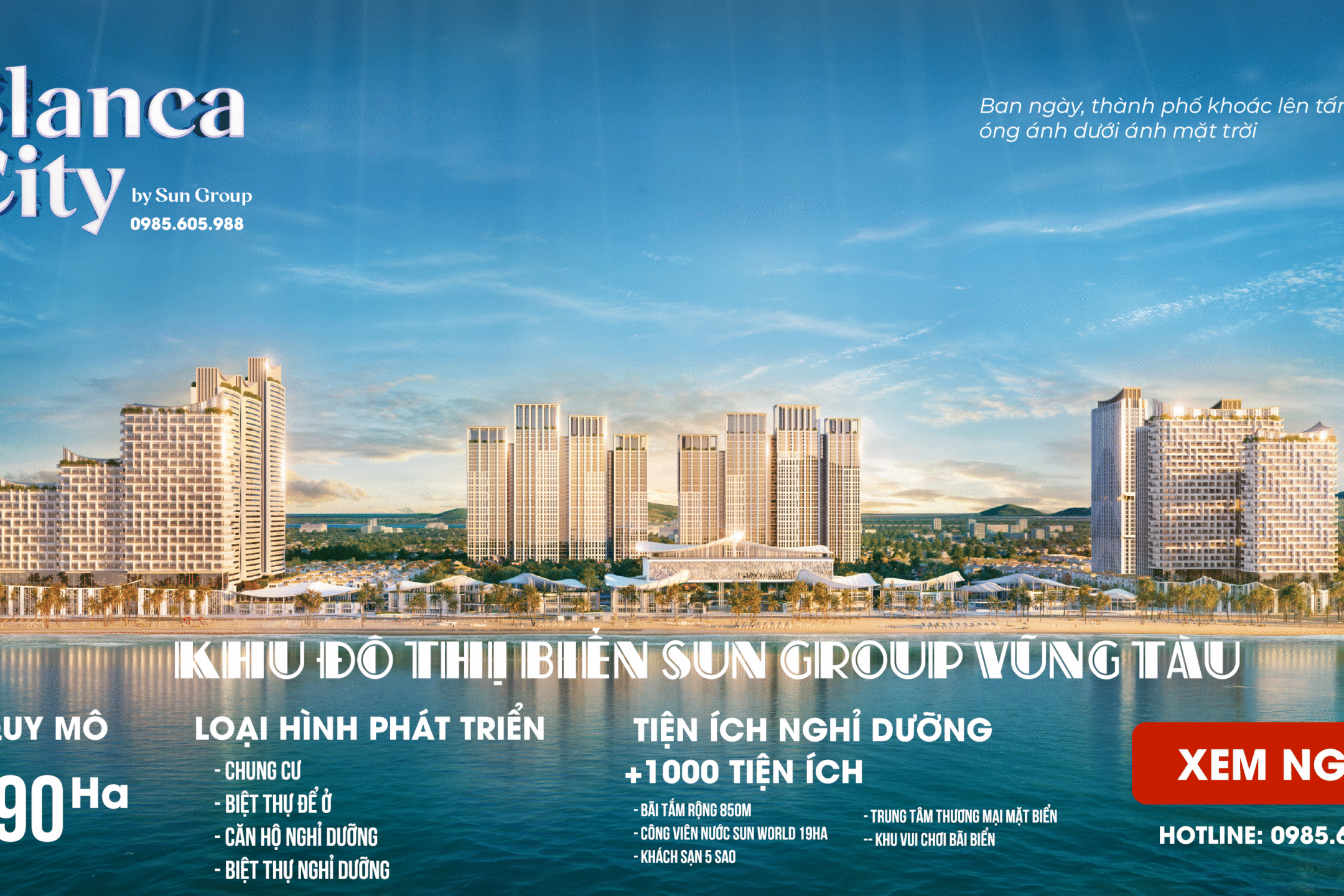 Blanca City Vũng Tàu – Khu đô thị biển cao cấp Sun Group tại Vũng Tầu Blanca City Vũng Tàu - Khu đô thị biển cao cấp Sun Group tại Vũng Tầu
