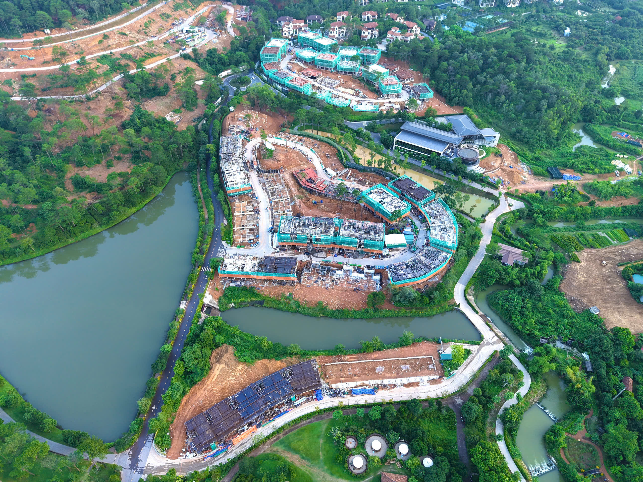 Tiến độ dự án liền kề biệt thự khu Spring tại Thanh Xuân Valley tháng 10/2026