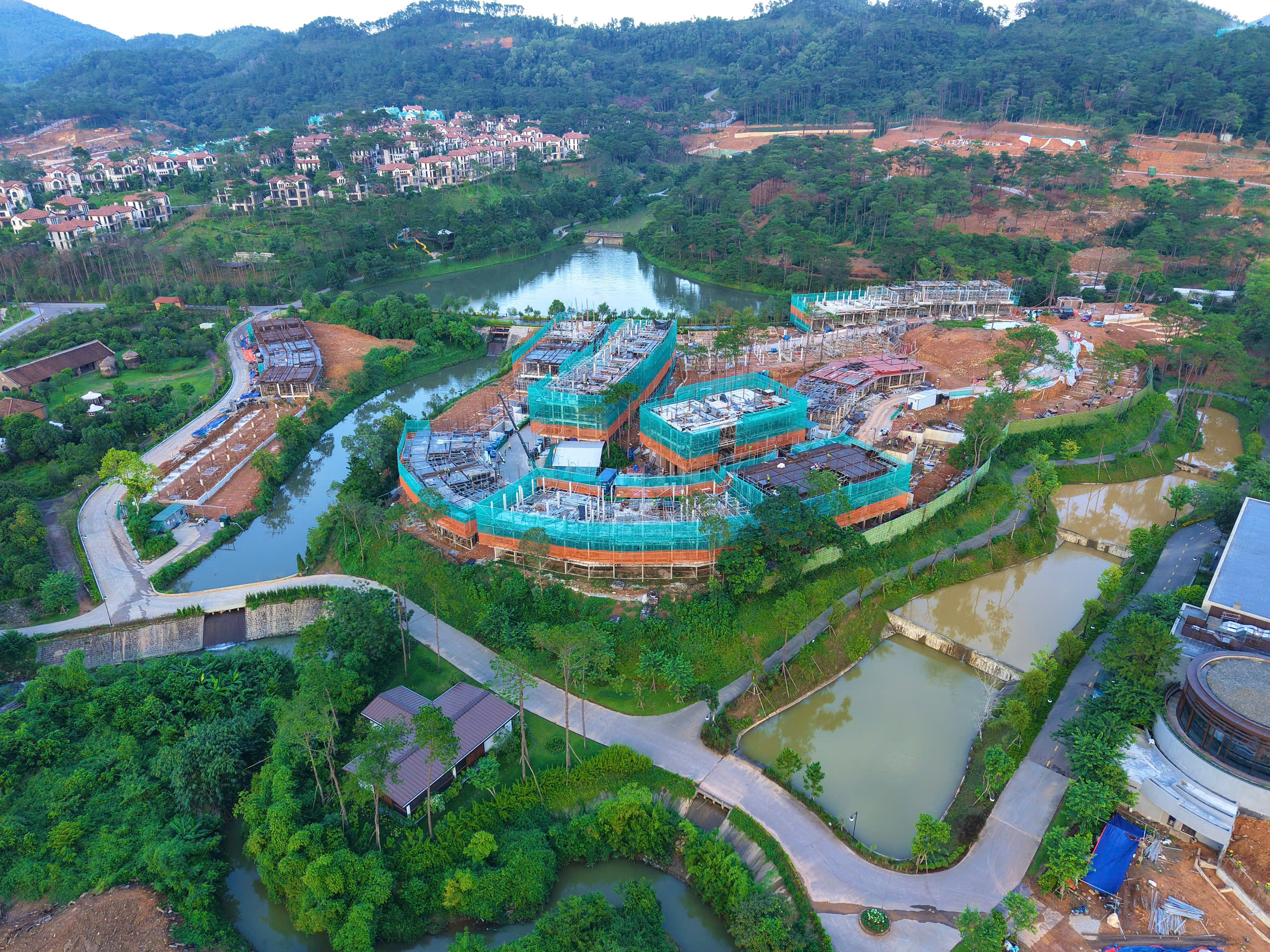 Tiến độ dự án liền kề biệt thự khu Spring tại Thanh Xuân Valley tháng 10/2026