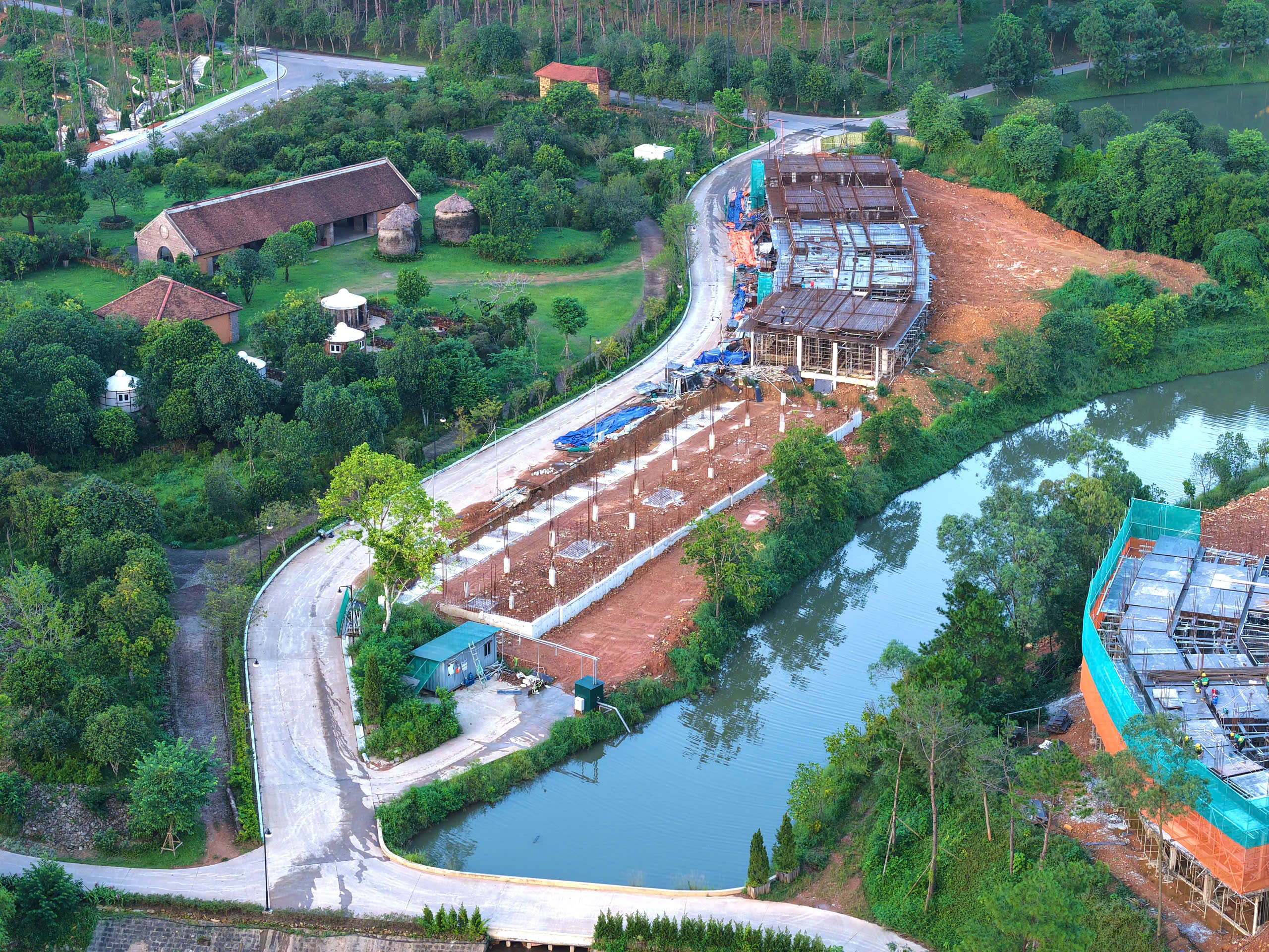 Tiến độ dự án liền kề biệt thự khu Spring tại Thanh Xuân Valley tháng 10/2026
