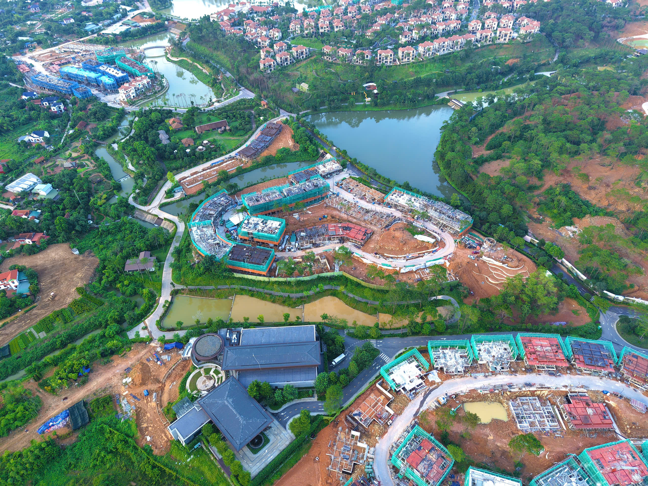 Tiến độ dự án liền kề biệt thự khu Spring tại Thanh Xuân Valley tháng 10/2026