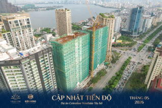 Tiến độ dự án chung cư Celestine Tây Hồ 5/2026
