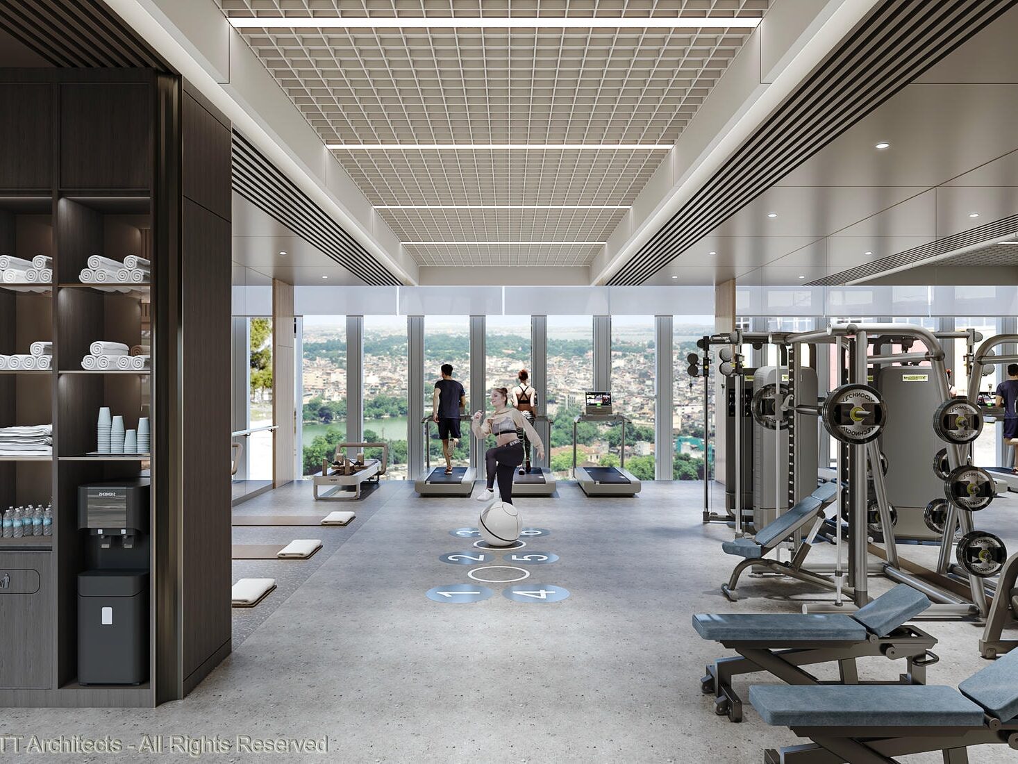 Tiện ích cao cấp tại chung cư Celestine Westlake Tây Hồ