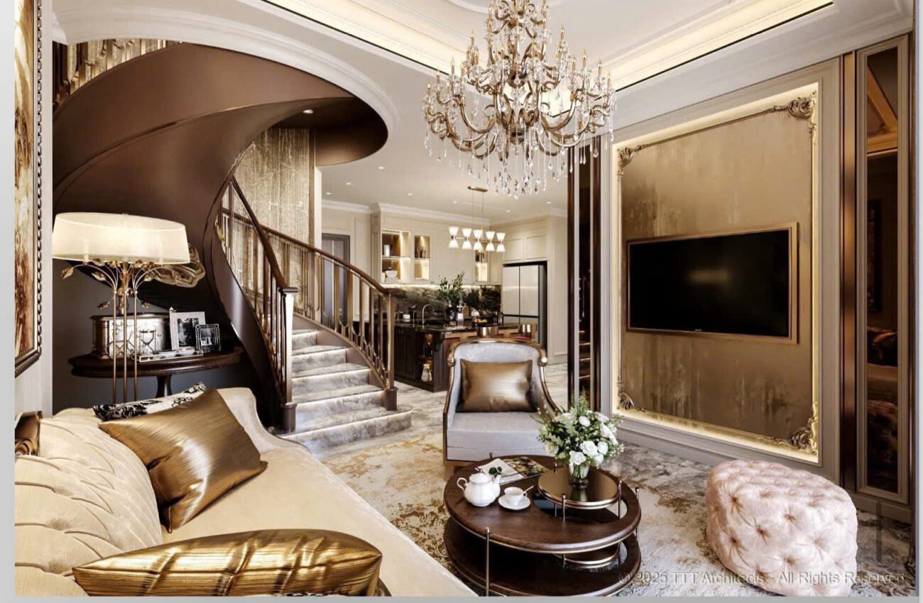 Thiết kế nội thất căn hộ Duplex tại chung cư Celestine Tây Hồ Hà Nội