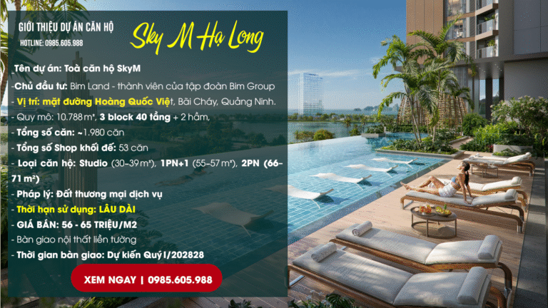 Giới thiệu dự án căn hộ SkyM Hạ Long ( Sky Marina Hạ Long ) 2025 Giới thiệu dự án căn hộ SkyM Hạ Long ( Sky Marina Hạ Long ) 2025