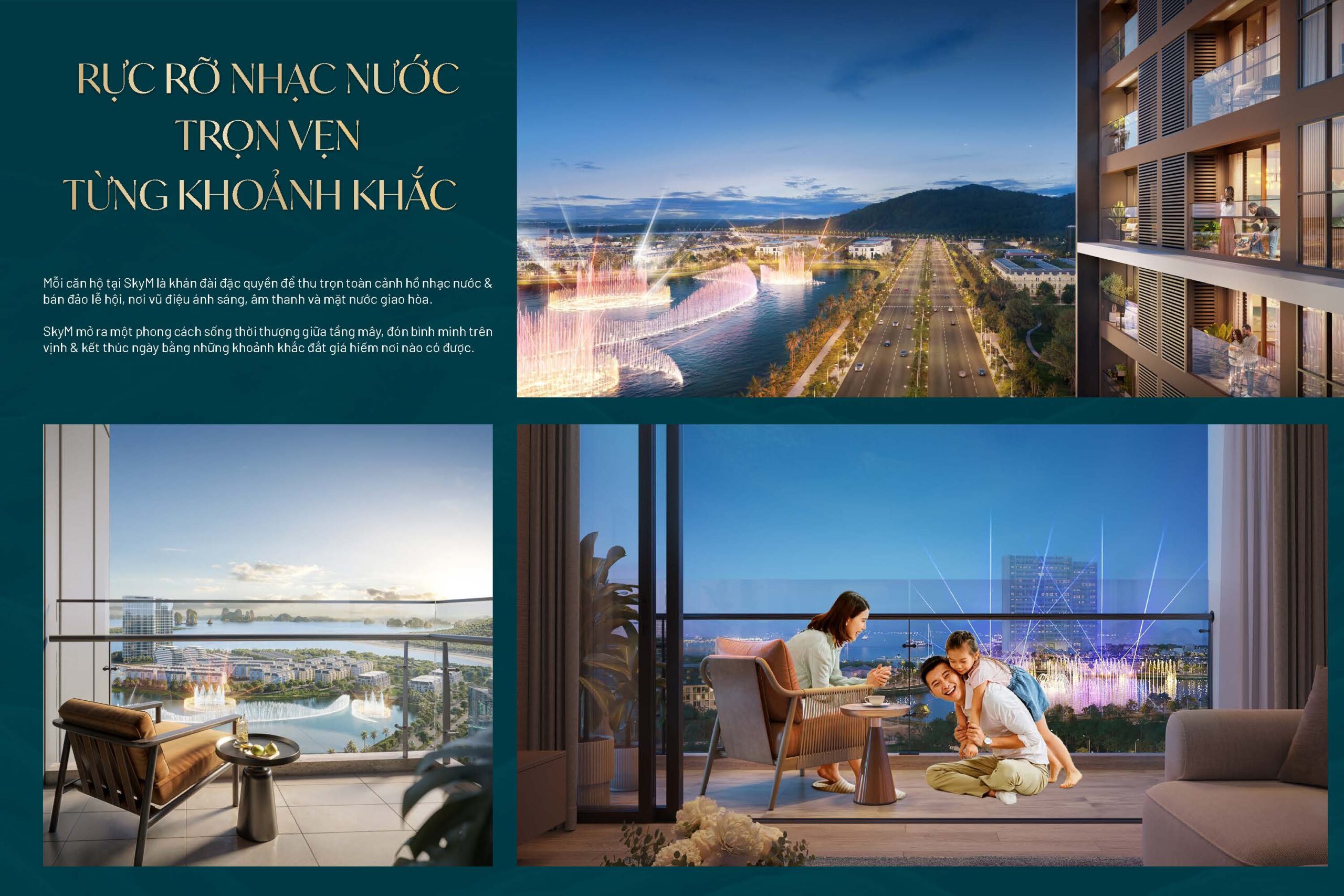 Tiện ích nghỉ dưỡng tại dự án căn hộ Sky M Hạ Long 2026