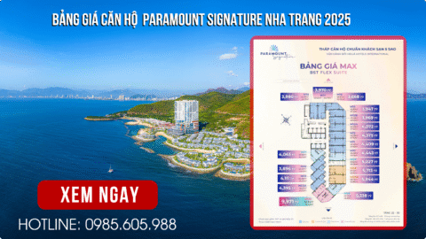 Bảng giá căn hộ Paramount Signature Libera Nha Trang 2025 Bảng giá căn hộ Paramount Signature Libera Nha Trang 2025