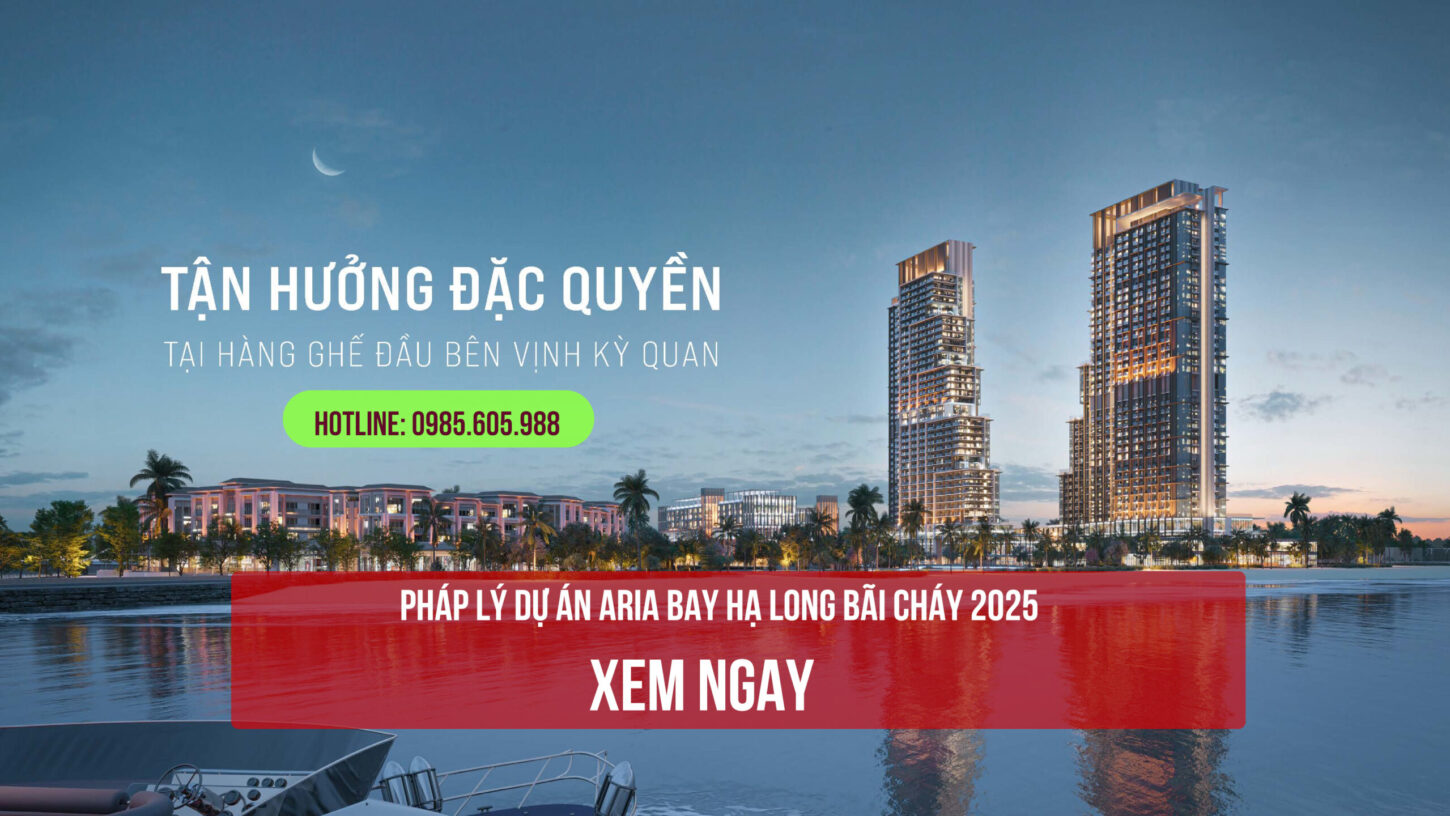 Pháp lý dự án căn hộ Aria Bay Hạ Long 2025 Pháp lý dự án căn hộ Aria Bay Hạ Long 2025