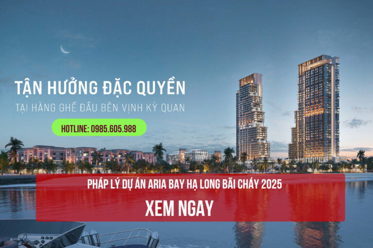 Pháp lý dự án căn hộ Aria Bay Hạ Long 2025