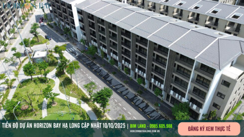 Tiến độ dự án Horizon Bãi Cháy Hạ Long Tháng 10/2025