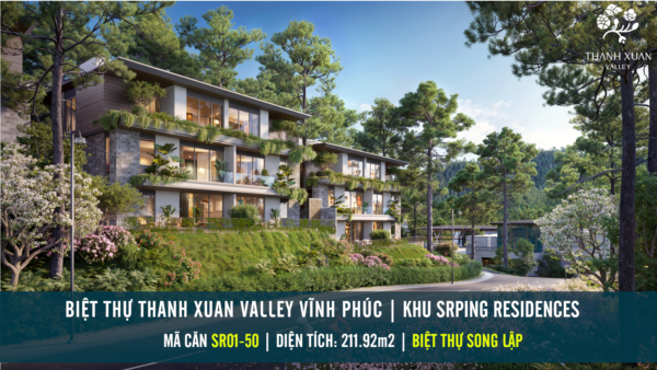 Bán Biệt thự Thanh Xuân Valley căn SR01-50 khu Spring Residences