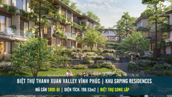 Bán Biệt thự Thanh Xuân Valley căn SR01-61 khu Spring Residences