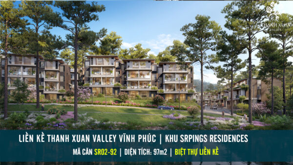 Bán liền kề Thanh Xuân Valley căn SR02-92 khu Spring Residences