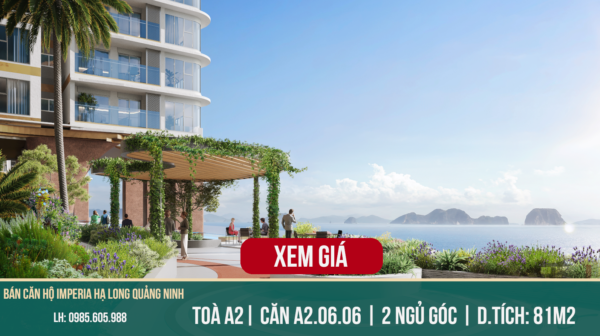 Bán căn 2 Ngủ A2.06.06 Imperia Hạ Long Bãi Cháy Quảng Ninh