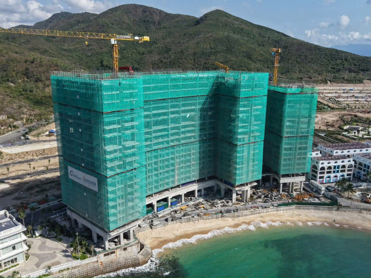 Tiến độ dự án Vega City Nha Trang | Toà Sanhomes và Biệt thự La Tiên Villas tháng 7/2026