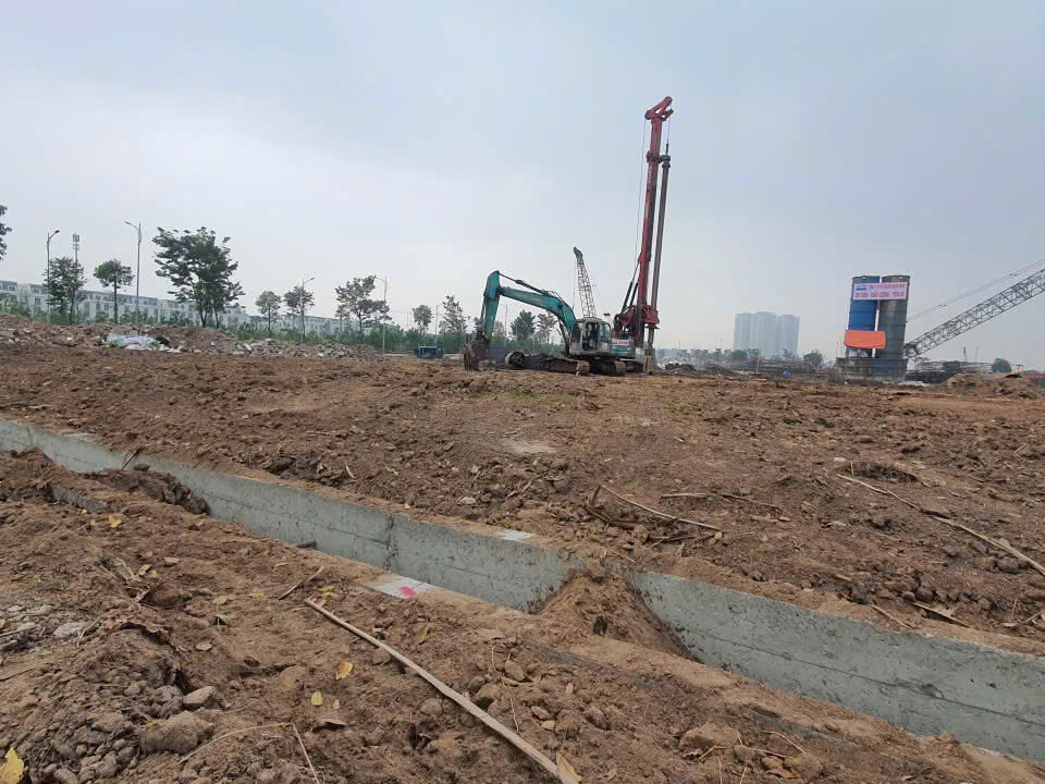 Tiến độ thi công dự án chung cư HH3 Hinode Hoài Đức Tháng 1/2026