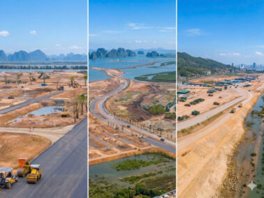 Hình ảnh tiến độ thi công công trình dự án Vinhomes Hạ Long Xanh ngày 19/03/2026