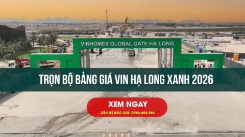 Bảng giá Vin Hạ Long Xanh mới nhất 2026