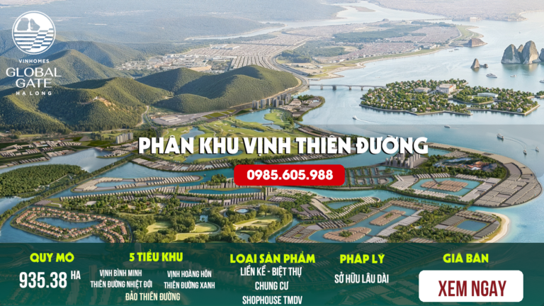 Phân khu Vịnh Thiên Đường Vinhomes Hạ Long Xanh Phân khu Vịnh Thiên Đường Vinhomes Hạ Long Xanh