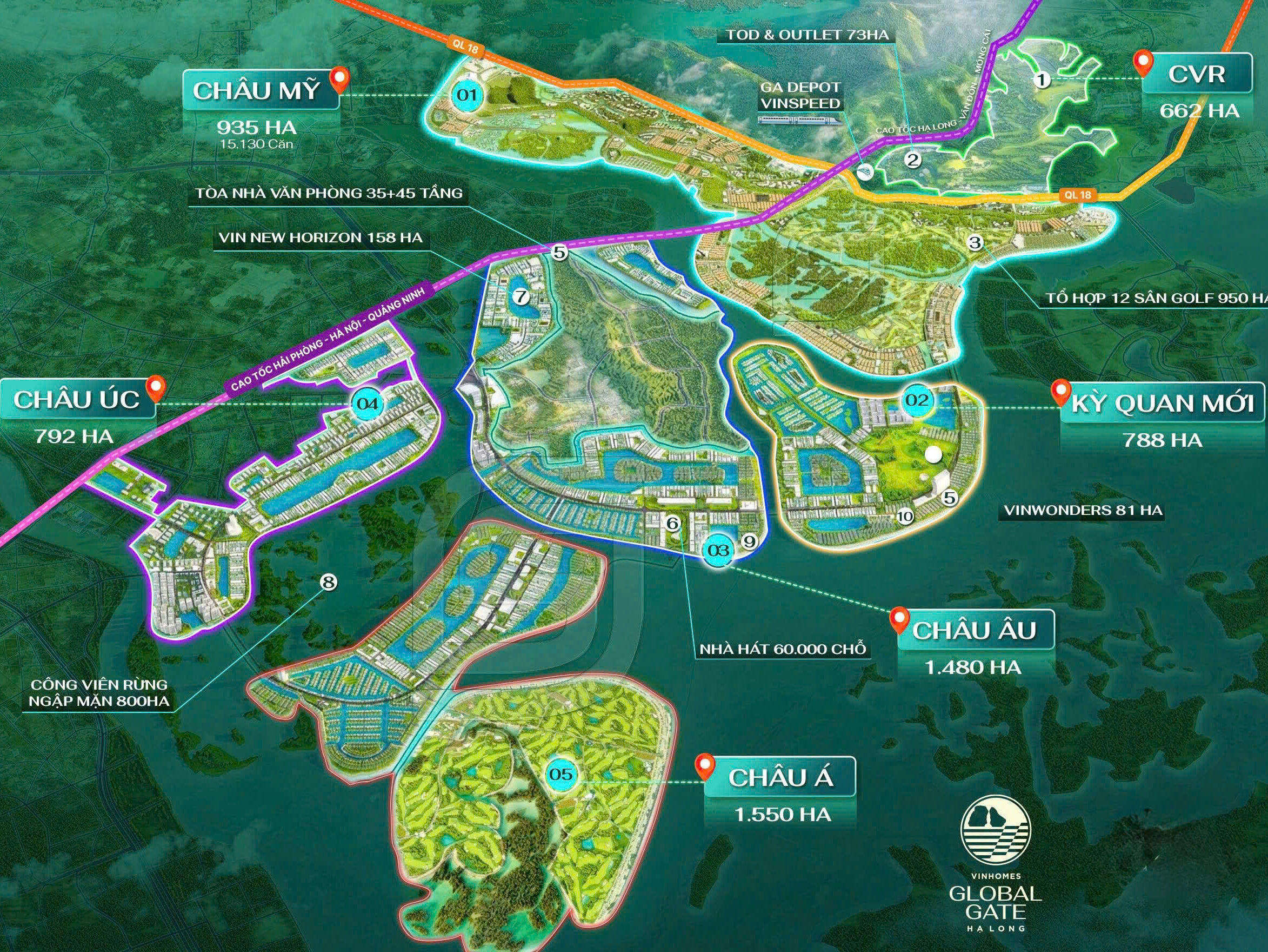 Phân khu thuộc dự án Vinhomes Hạ Long Xanh 2026