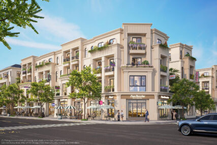 Hình ảnh Thiết kế kiến trúc Liền kề Vinhomes Hạ Long Xanh - Cổ điển