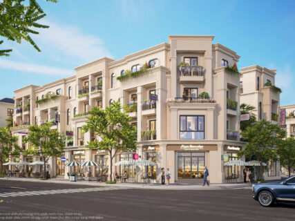 Hình ảnh Thiết kế kiến trúc Liền kề Vinhomes Hạ Long Xanh - Cổ điển