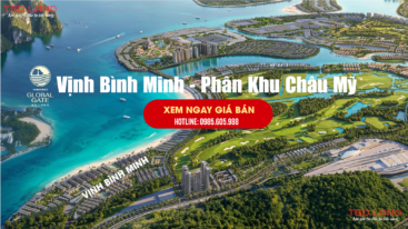 Vịnh Bình Minh tại Vinhomes Hạ Long Xanh
