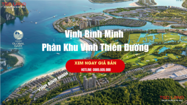 Vịnh Bình Minh tại Vinhomes Hạ Long Xanh