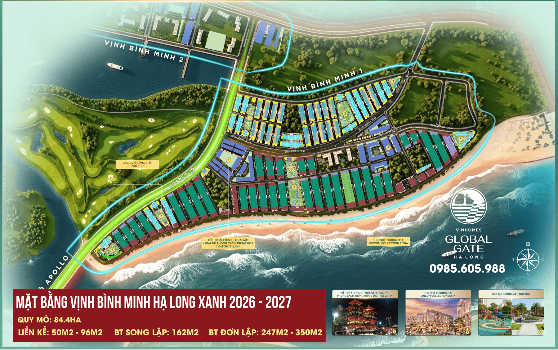 Mặt bằng Vịnh Bình Minh Hạ Long Xanh Quảng Ninh Mặt bằng Vịnh Bình Minh Hạ Long Xanh Quảng Ninh 2026