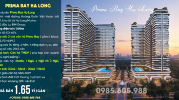 Giới thiệu dự án Prima Bay Hạ Long - Căn hộ nghỉ dưỡng Prima Bay