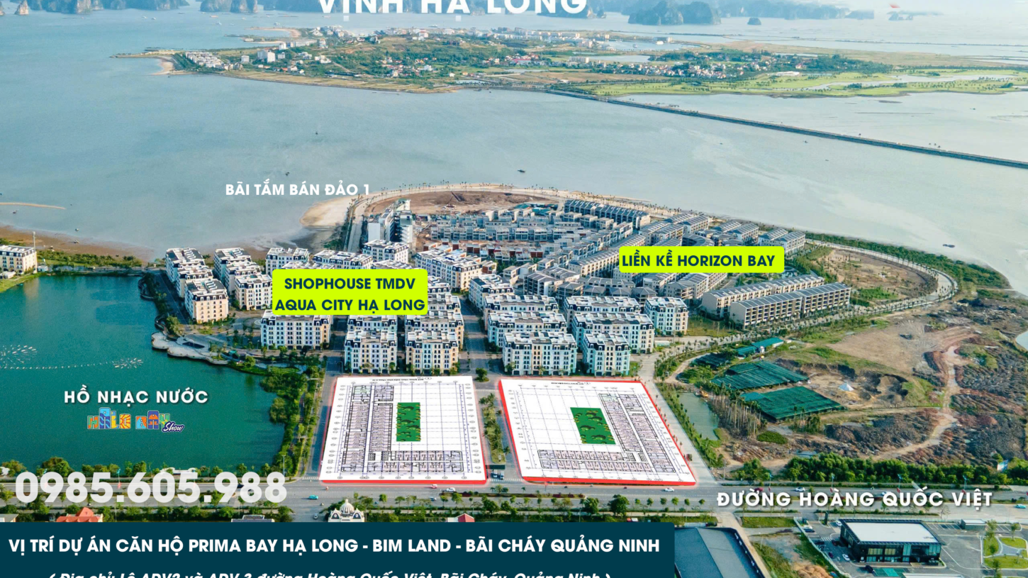 Vị trí dự án căn hộ Prima Bay Hạ Long Quảng Ninh 2026 Vị trí dự án căn hộ Prima Bay Hạ Long Quảng Ninh 2026