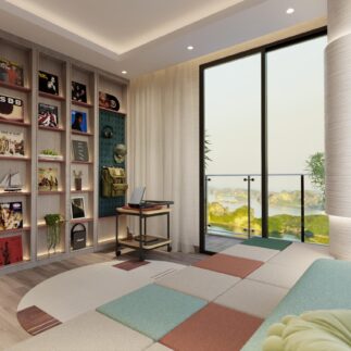 Thiết kế căn hộ prima bay hạ long bãi cháy | Thiết kế 3D Nội Thất