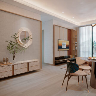 Thiết kế căn hộ prima bay hạ long bãi cháy | Thiết kế 3D Nội Thất