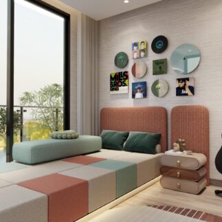 Thiết kế căn hộ prima bay hạ long bãi cháy | Thiết kế 3D Nội Thất
