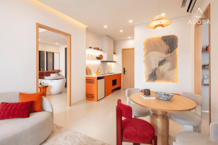 Hình ảnh thực tế căn hộ Alora Nha Trang mới nhất 2026