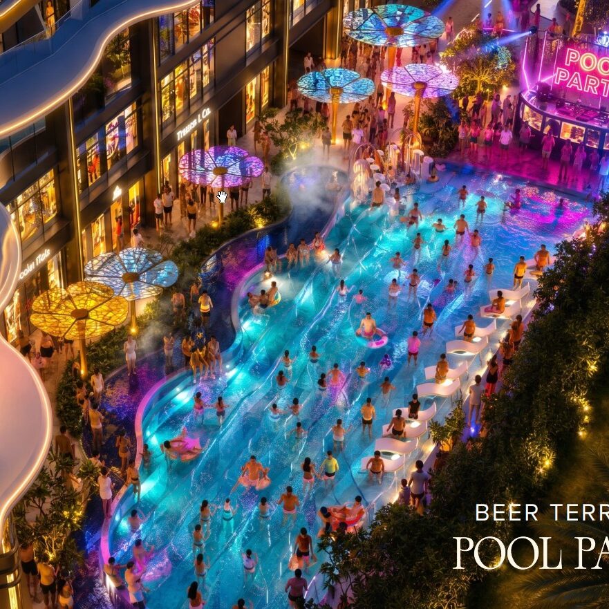 Tiện ích vui chơi giải trí tại Alora Nha Trang - Vega City