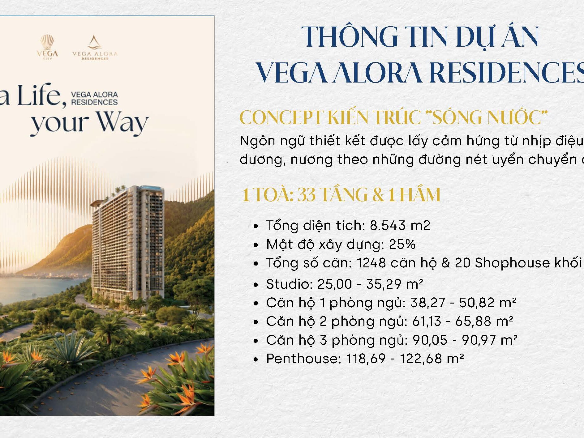 Thông tin dự án căn hộ Vega Alora Residences Nha Trang
