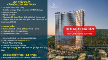 Giới thiệu dự án căn hộ Alora Nha Trang tại Libera Nha TRang 2026 Giới thiệu dự án căn hộ Alora Nha Trang tại Libera Nha TRang 2026