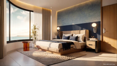Hình ảnh nội thất căn hộ studio dự án Alora Nha Trang tại Vega City