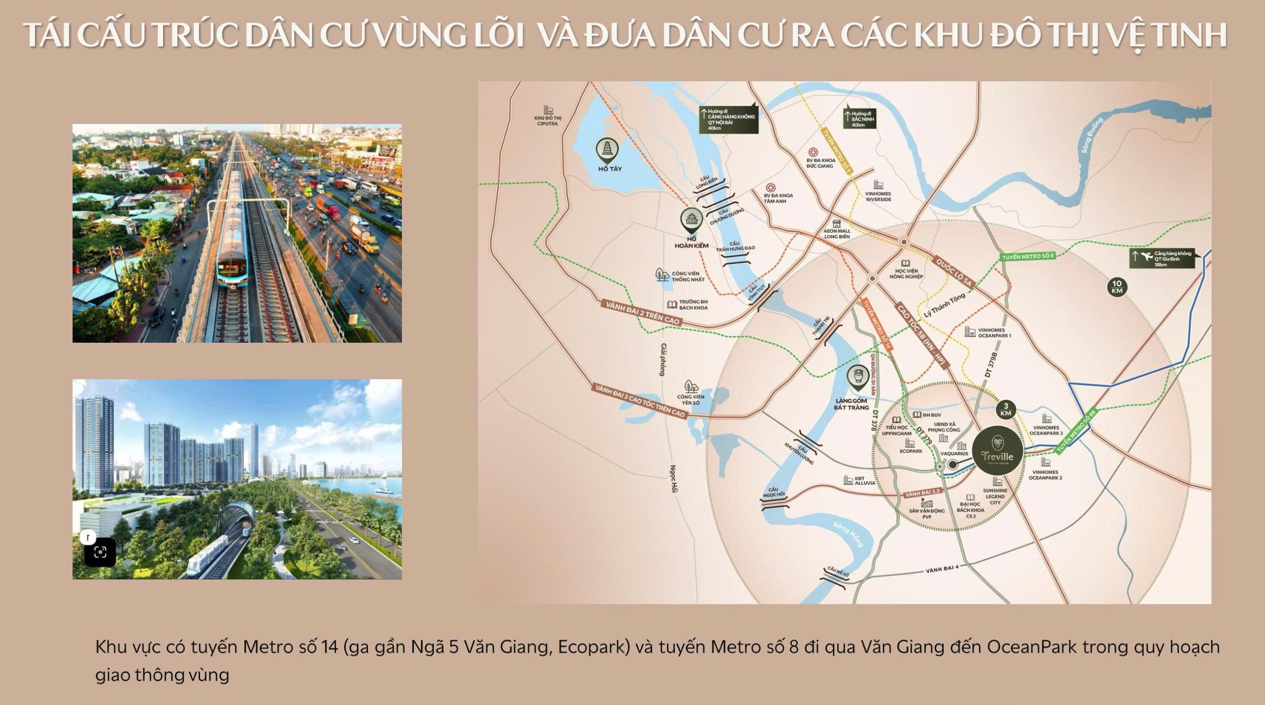 Vị trí dự án Hưng Thịnh Phát Văn Giang ( TreVille ) Hưng Yên