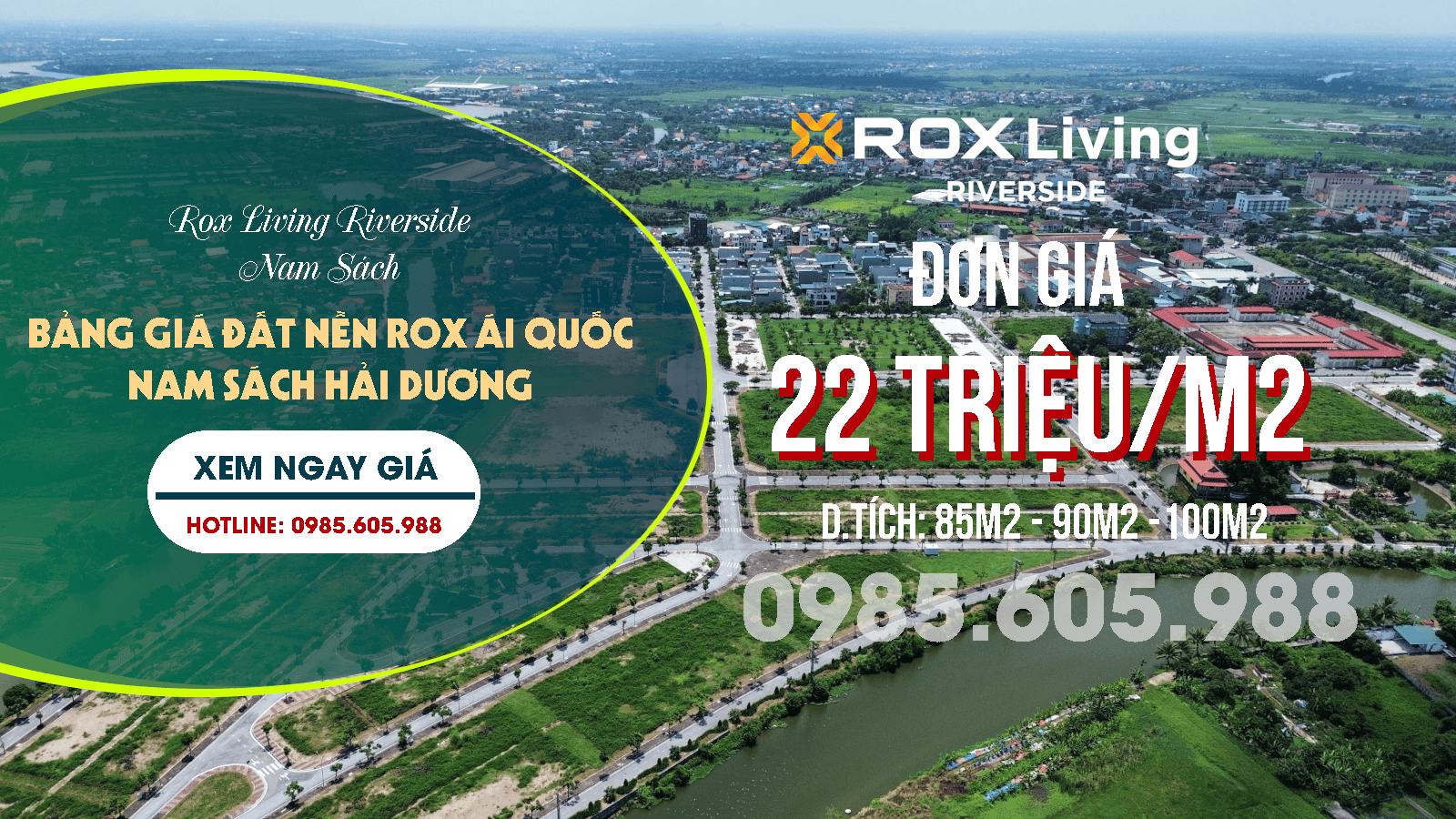 Bảng giá đất nền Rox Ái Quốc, Nam Sách Hải dương mới nhất 2026 -2027 Bảng giá đất nền Rox Ái Quốc, Nam Sách Hải dương mới nhất 2026 -2027